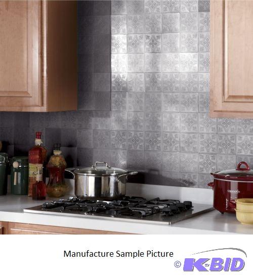 lot 146 image: Three Boxes of Self Stick Metallic Backsplash...