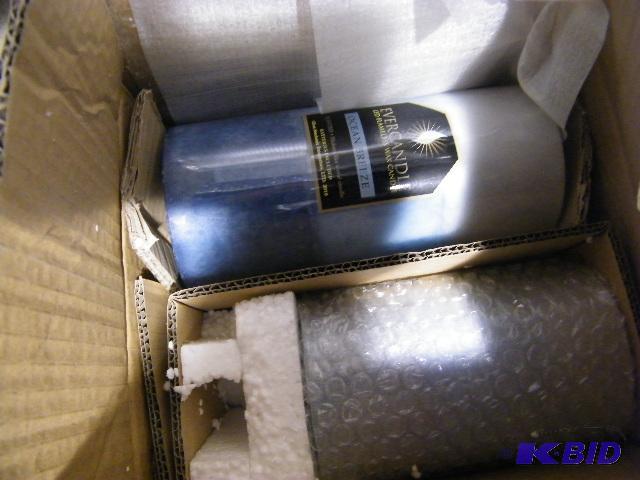 lot 215 image: Ever Candle LED Flameless Wax - Two Piece Set...