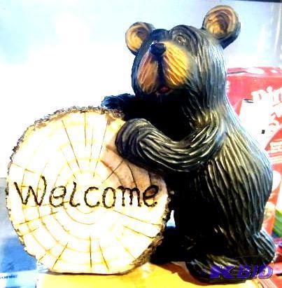 lot 233 image: &quotWelcome" Solar Bear - 12" w x...