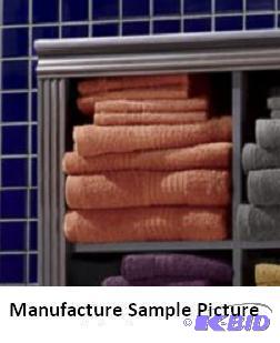 lot 244 image: Salmon Colored Towel Set - 2 bath towels - 2 ...