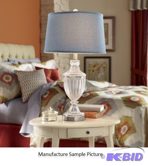 lot 252 image: Fantasy Cut Glass Lamp - Lighting that sets a...
