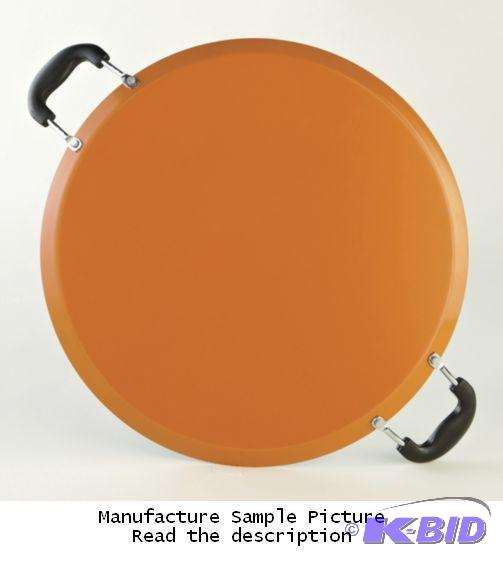 lot 254 image: Orange Comal Pan - This pan is your go-to pan...