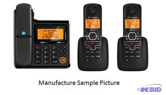 lot 264 image: Motorola Digital CordedCordless Combo Phone ...