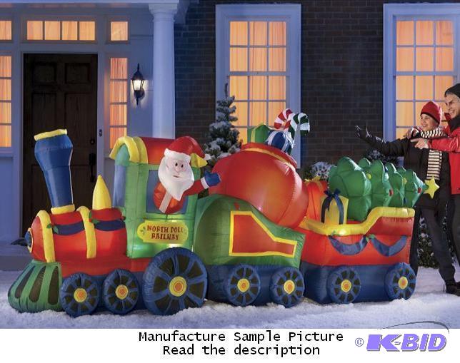 lot 43 image: North Pole Train - All aboard The Christmas ...