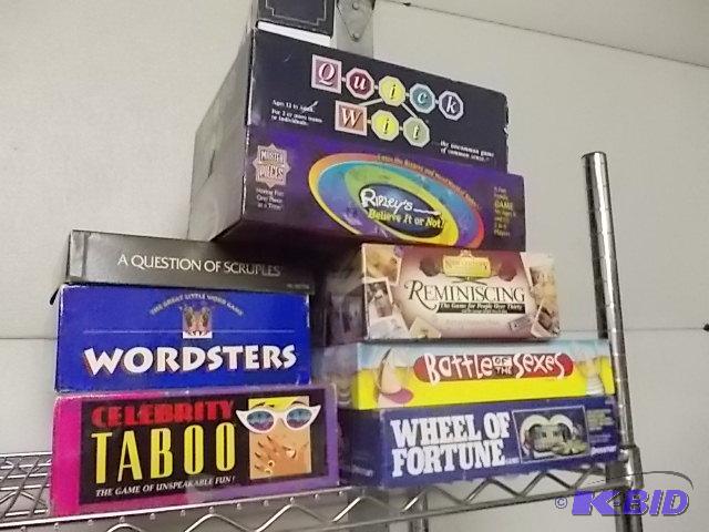 Lot Of 9-Assorted Games...