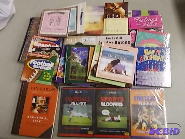 Lot Of Sports DVDs, Other Books, Journals, B...