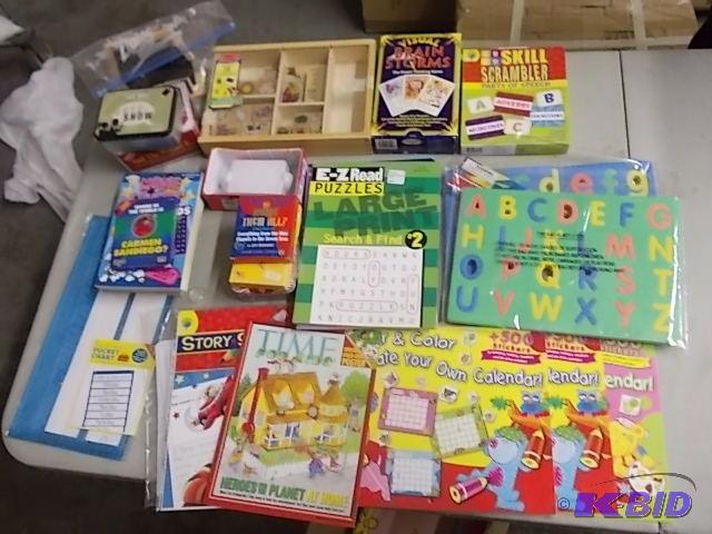 Lot Of NEW Puzzle Books, Word Search, Rubber ...