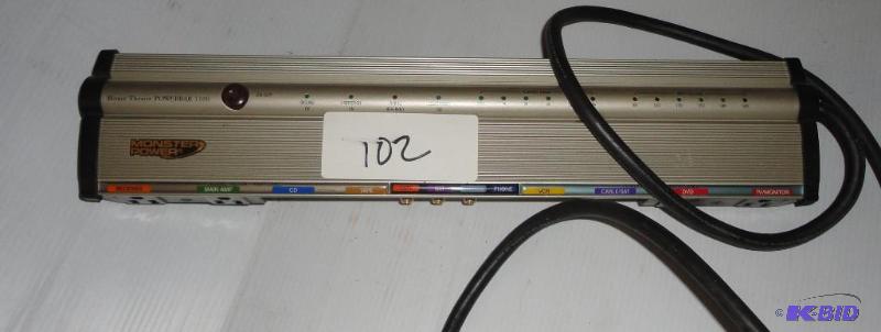 lot 102 image: Monster Power strip
