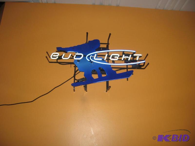 lot 14 image: Budlight Neon sign...