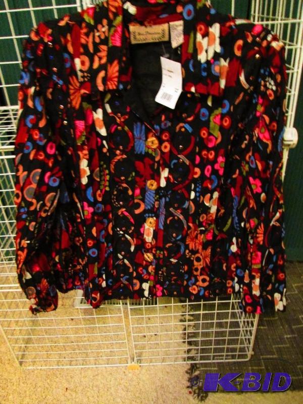 lot 135 image: New Direction ladies top, size L MSRP $54.00...