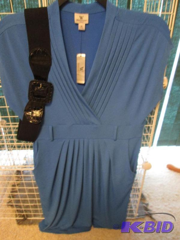 lot 185 image: Worthington stretch dress, size XL MSRP $50.0...