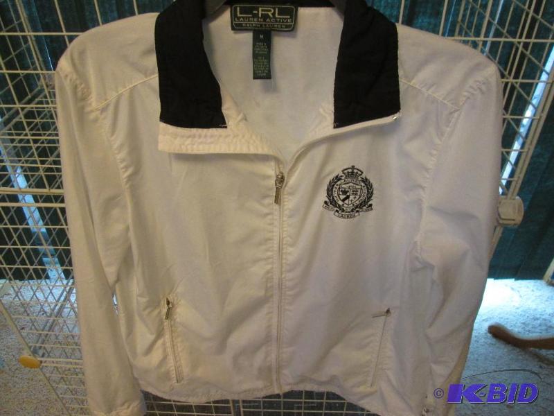 lot 216 image: Lauren Active ladies nylon jacket, size M...