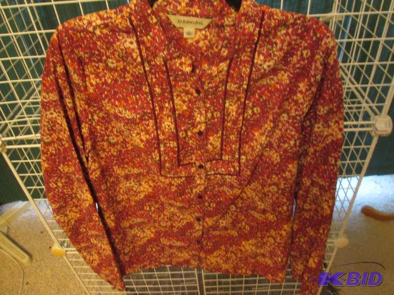 lot 263 image: Ladies shirt by St Johns Bay, size L...