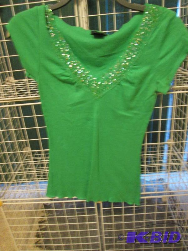 lot 272 image: Ladies shirt by Eyeshadow, size S...