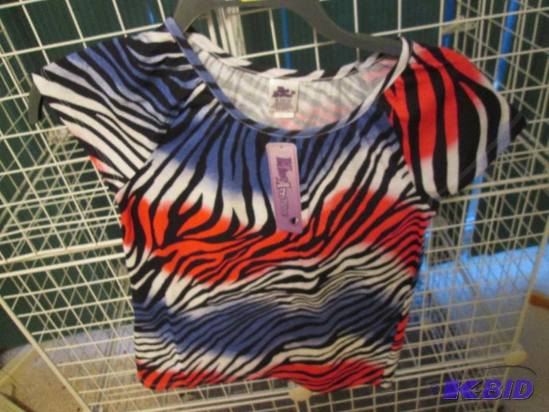 lot 279 image: Ladies shirt by Miss Attitude, size M...