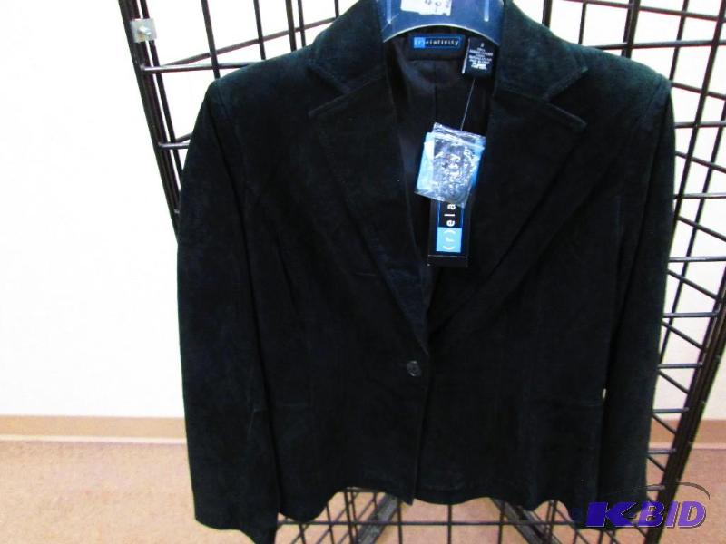 lot 52 image: Ladies Relativity washable suede coat, size S...