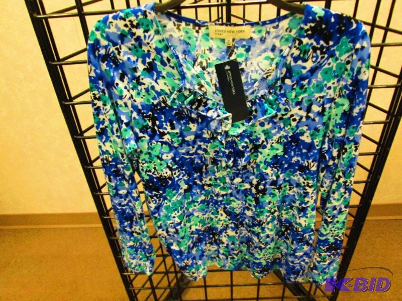 lot 63 image: Jones New York sport ladies blouse, size M...