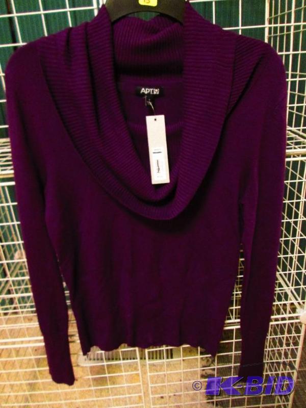 lot 73 image: APT 9 Knitted top, size S MSRP $54.00...