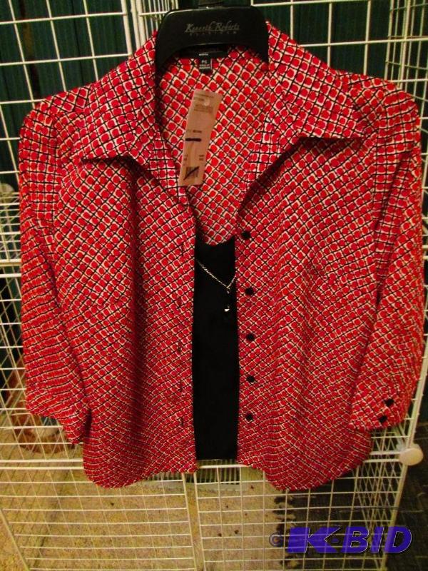 lot 90 image: Notations ladies top, size S MSRP $54.00...