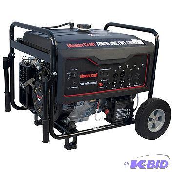 New Master Craft Dual Fuel Generator - Model ...