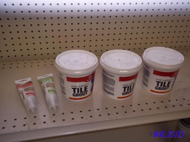 New Tile grout and Silicone sealant....
