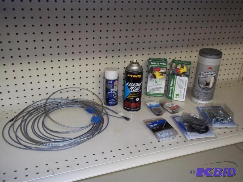 New assorted supplies, Cable, Stainless steel...
