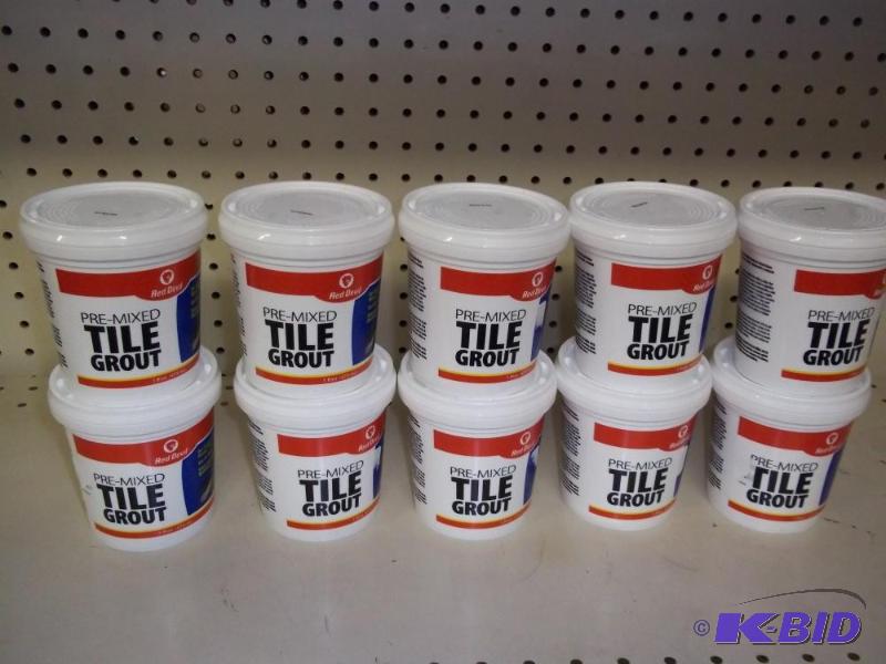 10 New Tile grout pints...