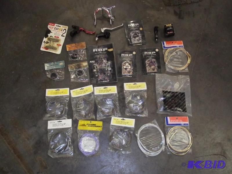 One new BMX Head set, 11 universal brake cabl...