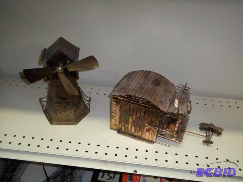 Pair of Copper Music Boxes...