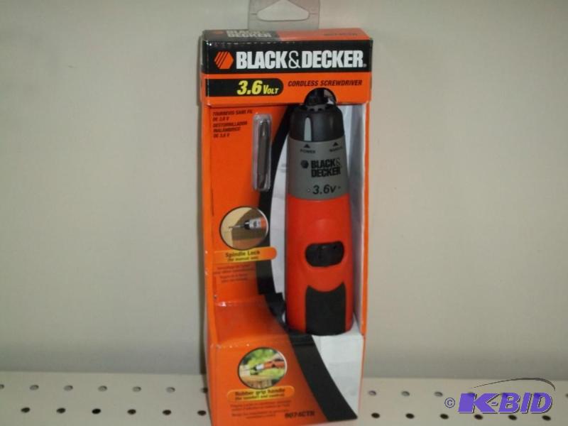 New Black&ampDecker 3.6v Cordless Screwdrive...