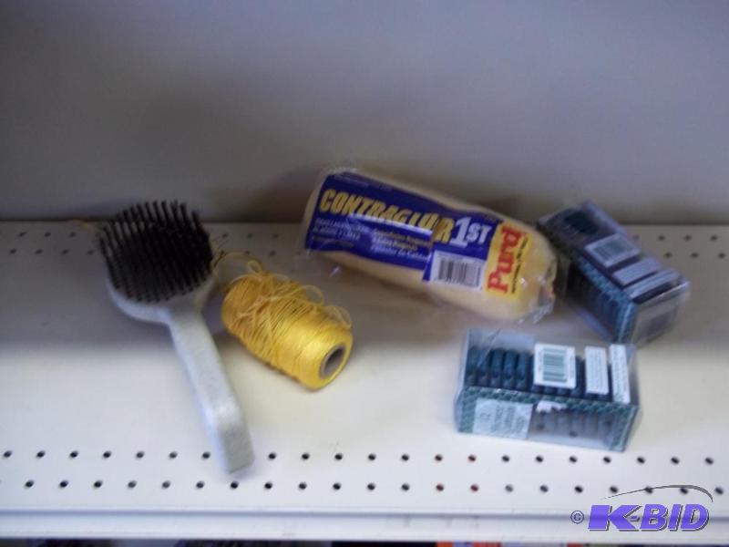New Shower Curtain Hooks, paint Roller, Strin...