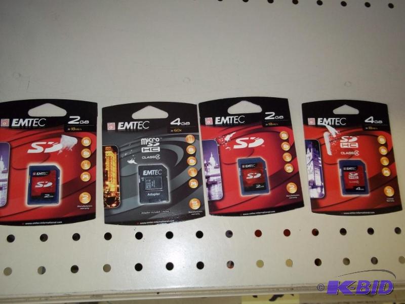 4 New Memory Cards...