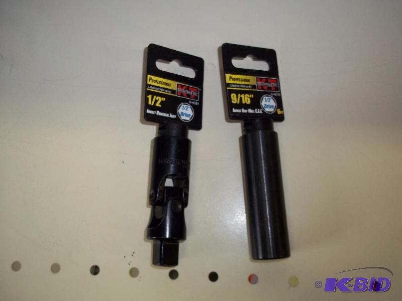 2 New Impacts   12 inch Universal Joint  91...