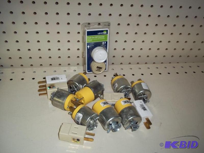 New Dimmer switch and electrical cord plugs...