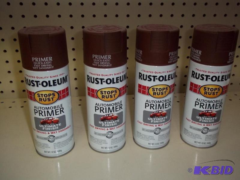 4 New Rust-oleum Automotive Primer...