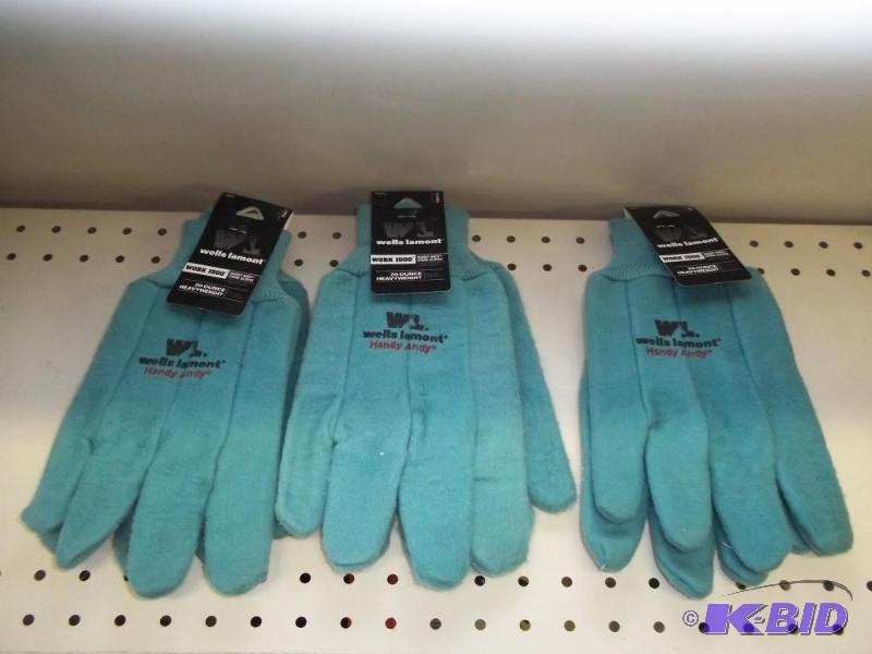 3 Pair of New Wells Lamont Chore Gloves 2 LX ...
