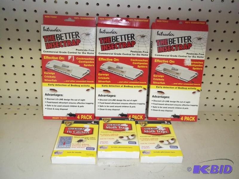 6 New Boxes of&nbsp Insect-Moth Traps...