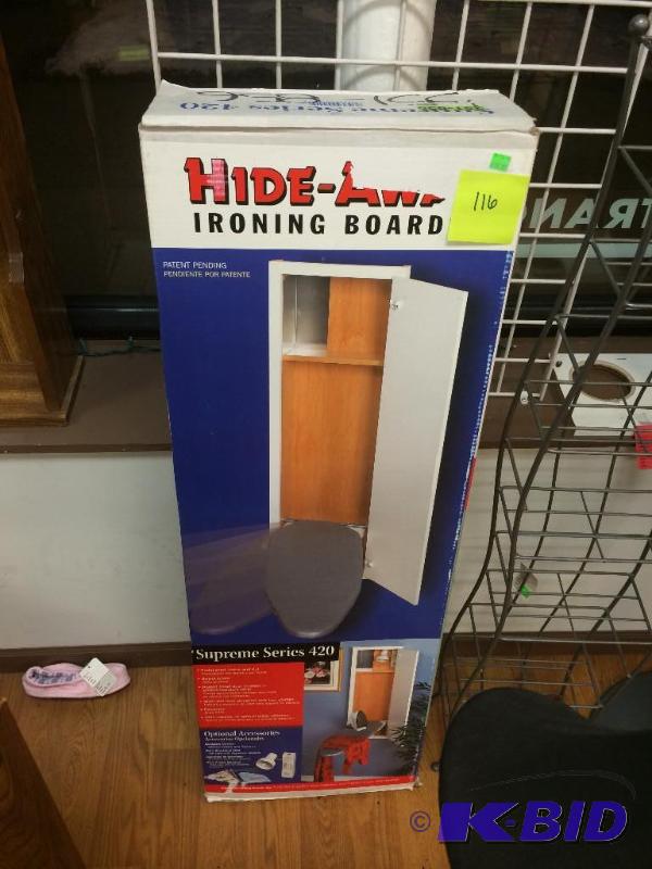 lot 116 image: Hide Away Ironing Board
