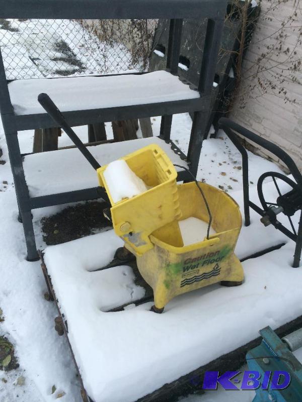 lot 12 image: Mop Bucket