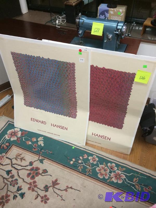 lot 126 image: 2 prints
