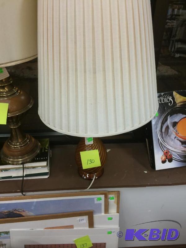 lot 130 image: lamp