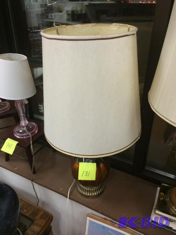 lot 131 image: lamp