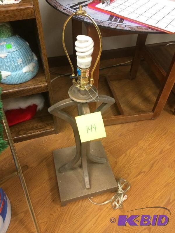 lot 144 image: lamp