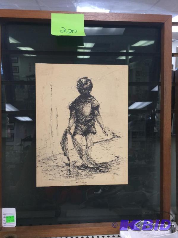 lot 220 image: Unique Print