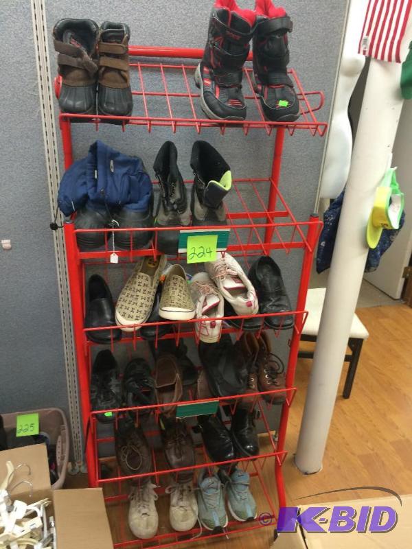 lot 224 image: Boots and shoes