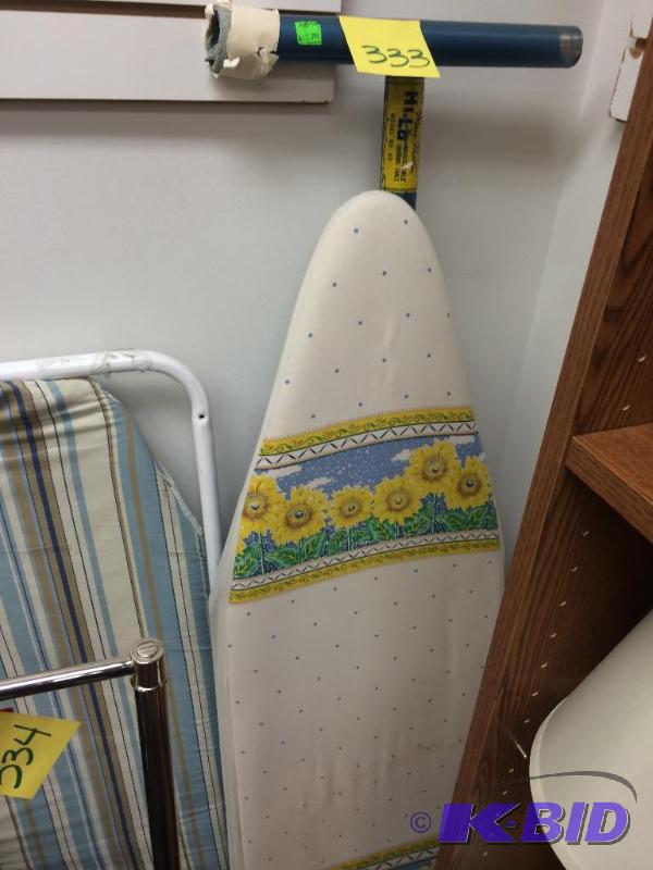 lot 333 image: 2 ironing boards