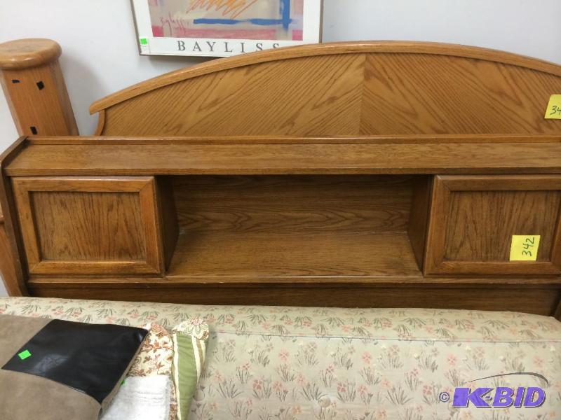 lot 342 image: 62 wide headboard