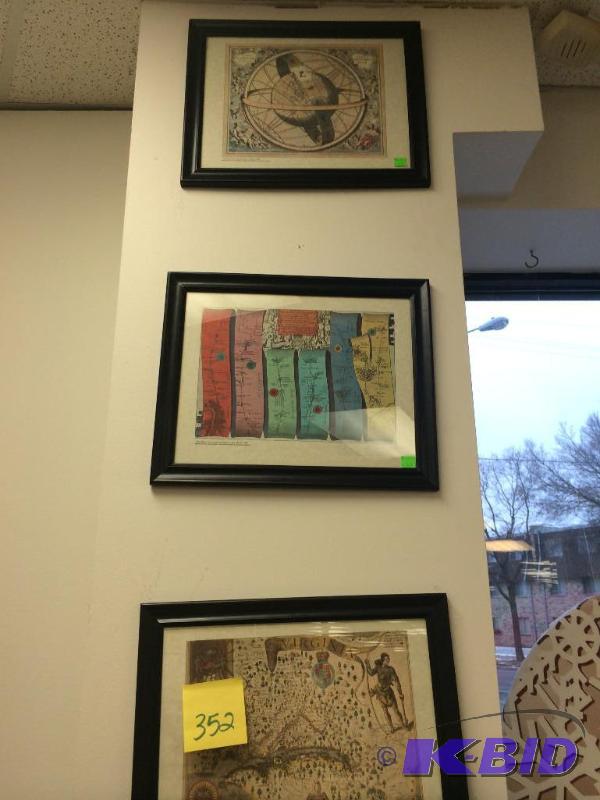 lot 352 image: 3 pictures all 13x16