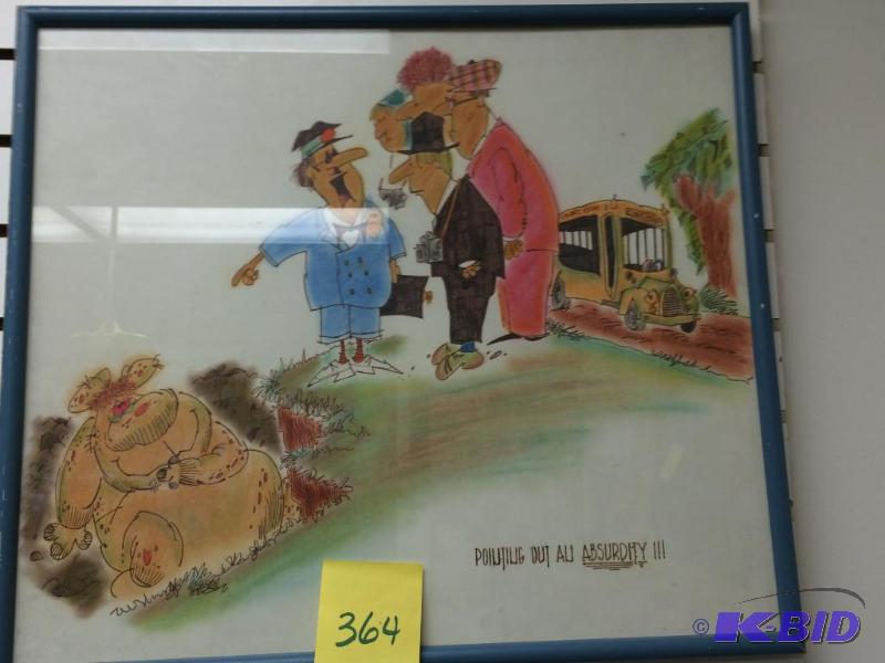 lot 364 image: Print 21x24