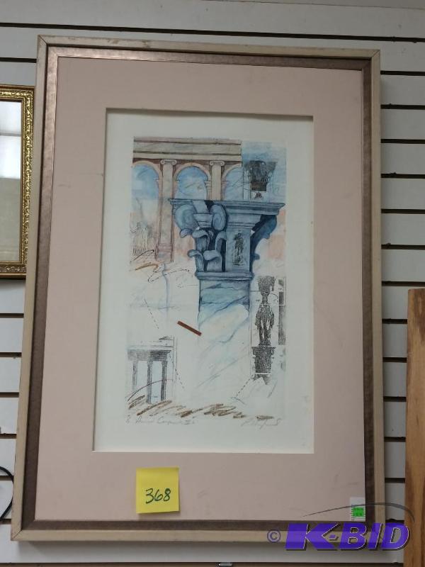 lot 368 image: Print 26x37